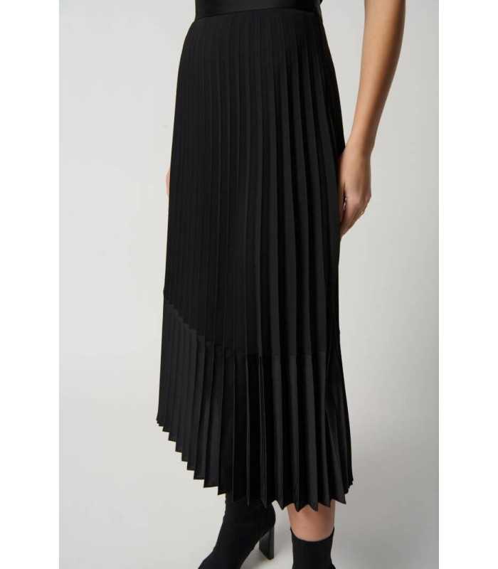 Falda Plisada Negra Joseph Ribkoff Mujer