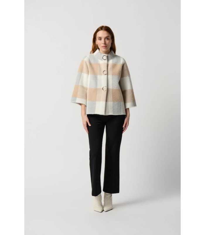Chaqueta Jacquard Cuadros Joseph Ribkoff Mujer