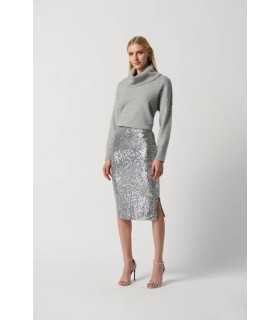 Jersey Gris Cristales Joseph Ribkoff Mujer