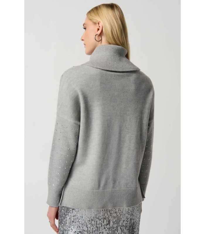 Jersey Gris Cristales Joseph Ribkoff Mujer
