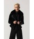 Chaqueta Motera Negra Joseph Ribkoff Mujer