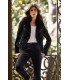 Chaqueta Motera Negra Joseph Ribkoff Mujer