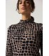 Top Ajustado Animal Print Joseph Ribkoff Mujer