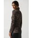 Top Ajustado Animal Print Joseph Ribkoff Mujer