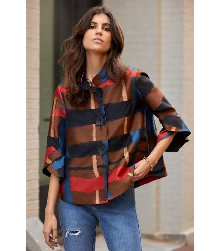 Chaqueta Estampado Abstracto Joseph Ribkoff Mujer