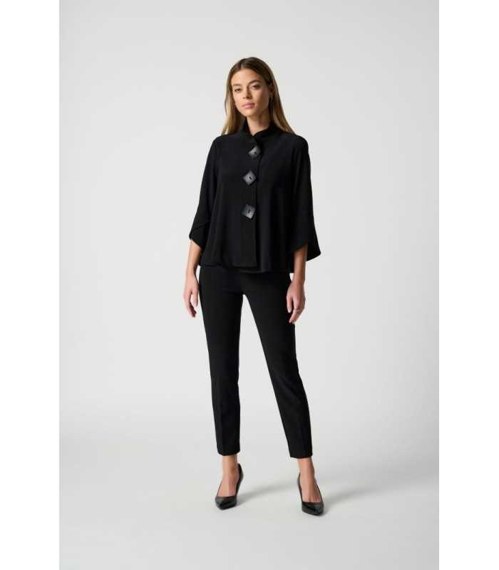 Pantalón Cropped Negro Joseph Ribkoff Mujer