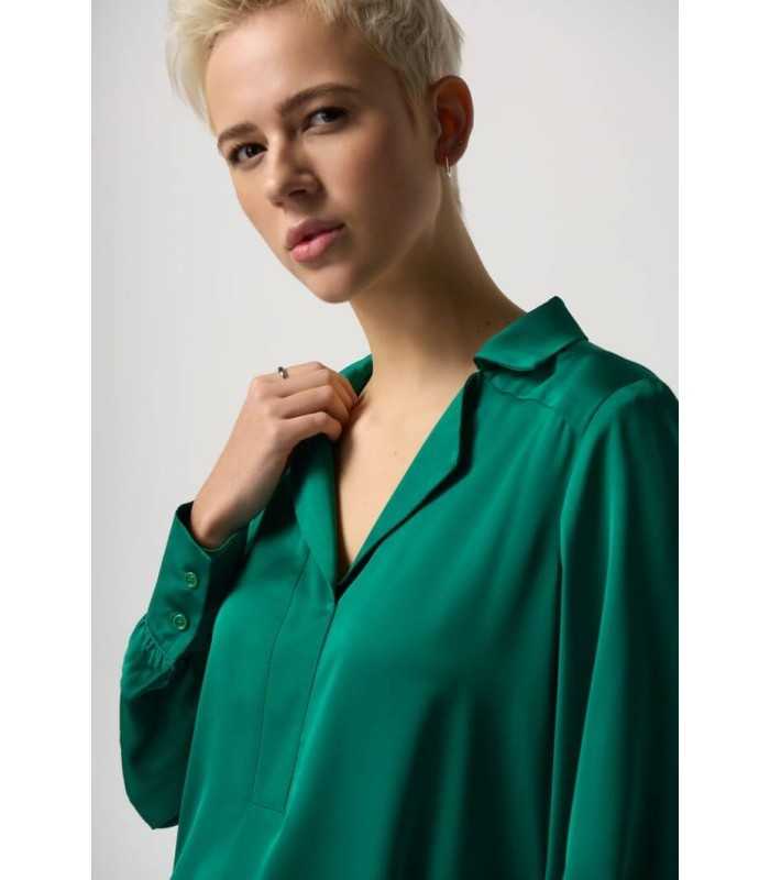 Blusa Raso Verde Joseph Ribkoff Mujer
