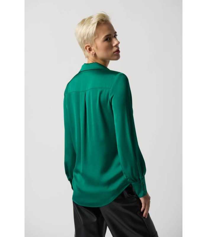 Blusa Raso Verde Joseph Ribkoff Mujer
