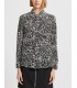 Camisa Granate Estampada Marella Mujer