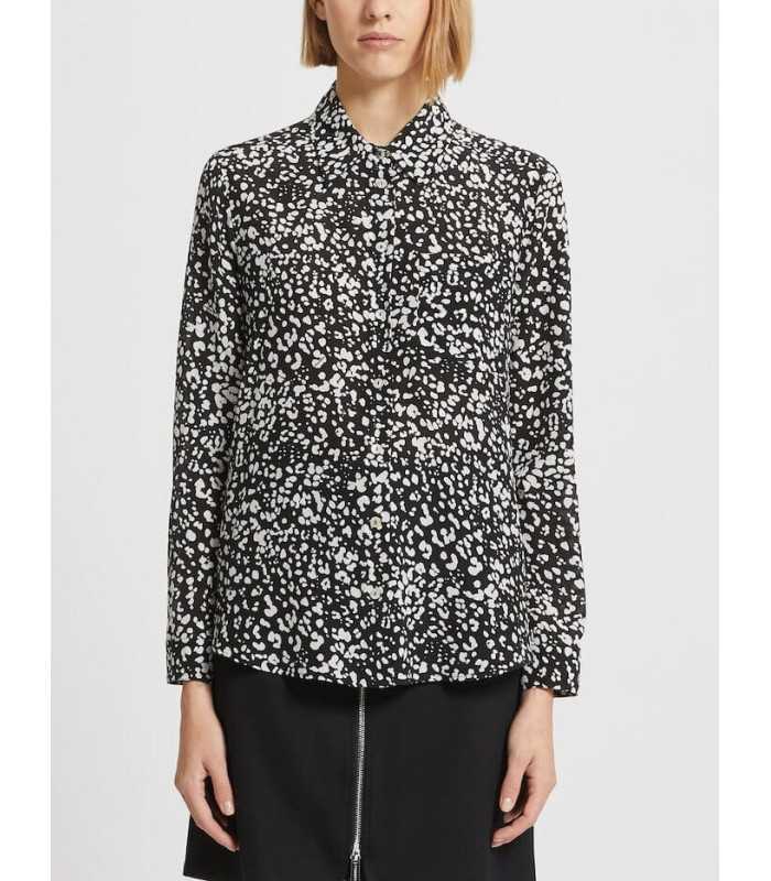 Camisa Granate Estampada Marella Mujer