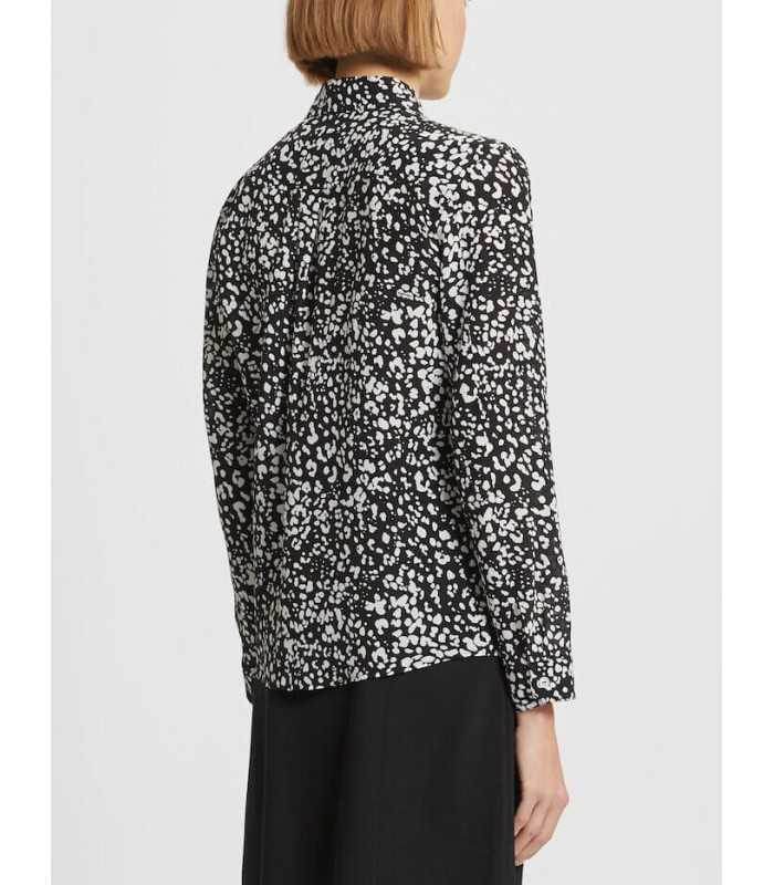 Camisa Granate Estampada Marella Mujer