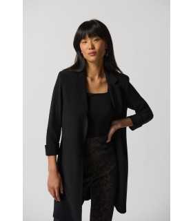 Blazer Larga Negra Joseph Ribkoff Mujer