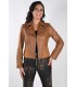 Chaqueta Corta Camel Frank Lyman Mujer