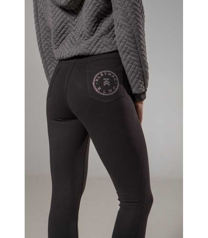 Pantalón Punto Negro Kleymac Mujer