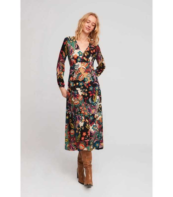 Vestido Estampado Flores Aldo Martins Mujer