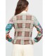 Chaqueta Estampada Tricot Aldo Martins Mujer
