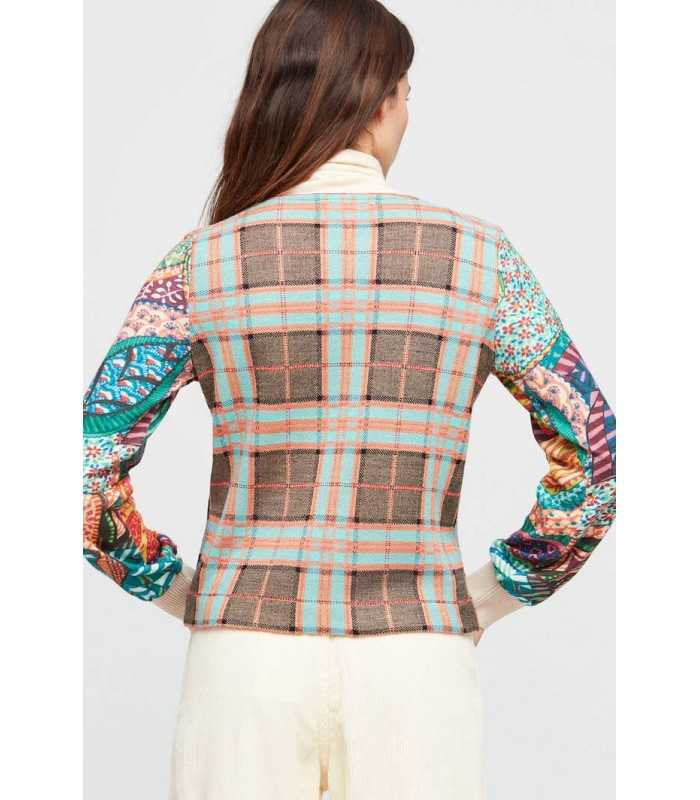 Chaqueta Estampada Tricot Aldo Martins Mujer