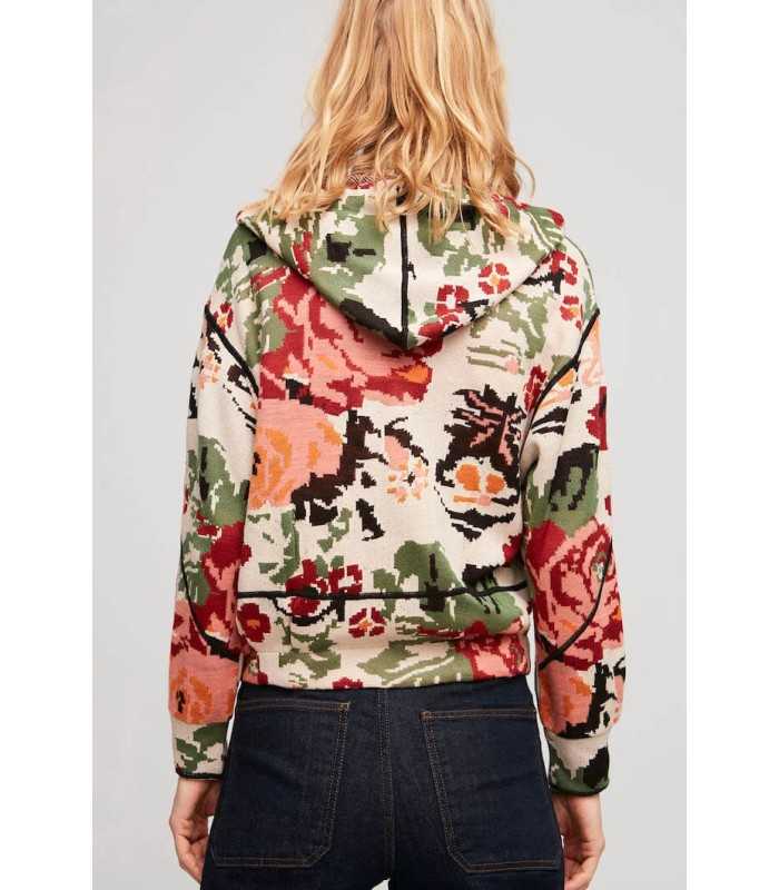 Chaqueta Punto Estampada Aldo Martins Mujer