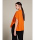 Capa Lana Naranja Elena Miro Mujer