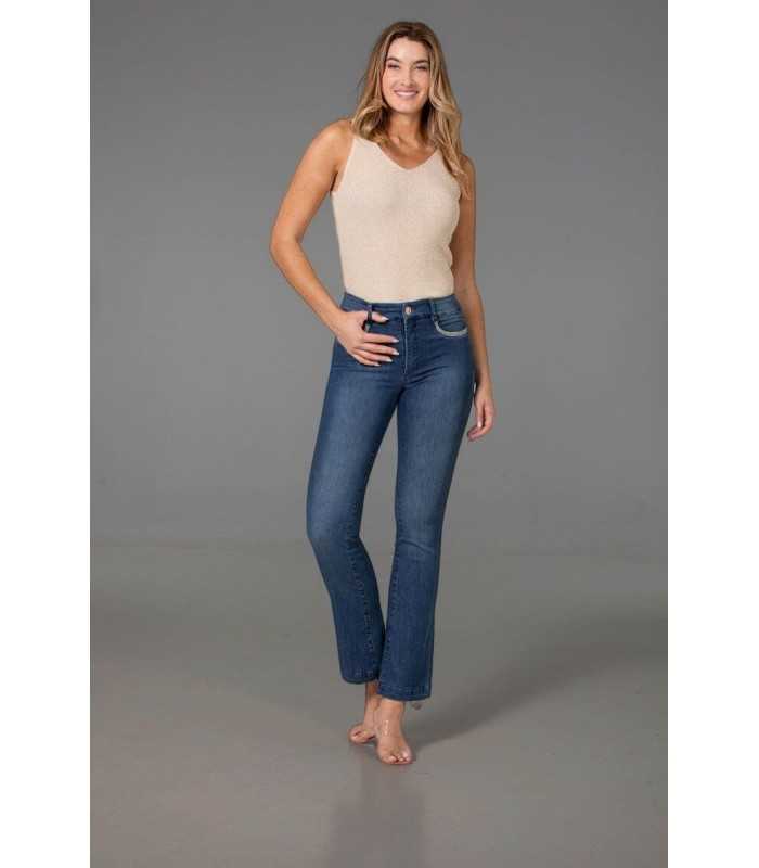 Pantalón Vaquero Acampanado Kleymac Mujer