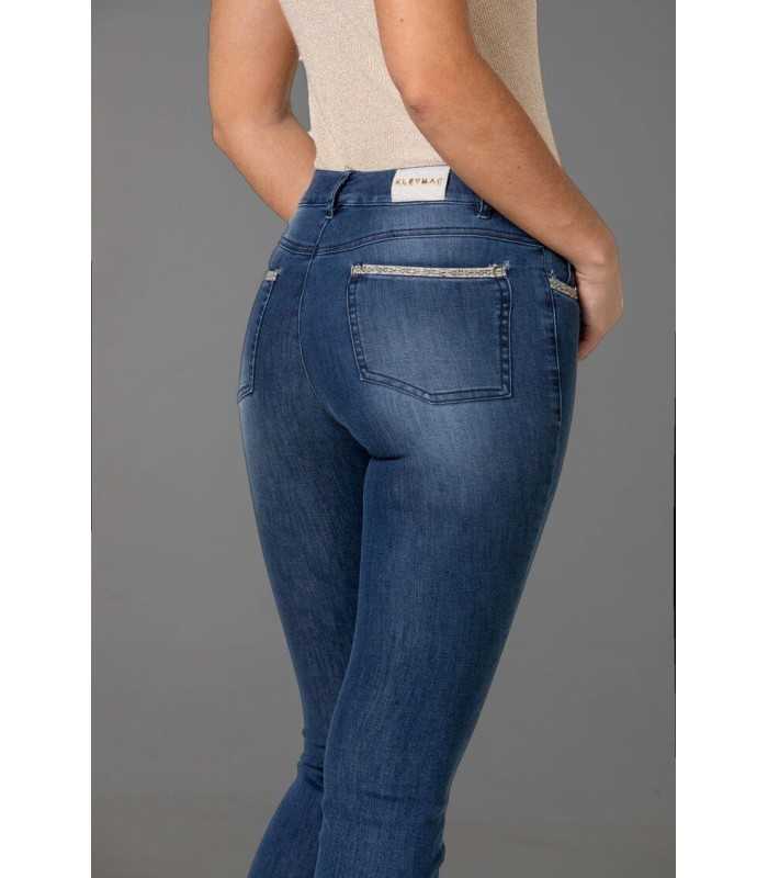 Pantalón Vaquero Acampanado Kleymac Mujer