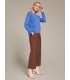 Suéter Boxy Azul Elena Miro Mujer