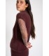 Chaleco Punto Pelo Pisonero Mujer