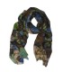 Fular Flores Lana Noga Mujer