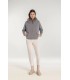 Chaqueta Gris Punto Naulover Mujer