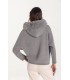 Chaqueta Gris Punto Naulover Mujer