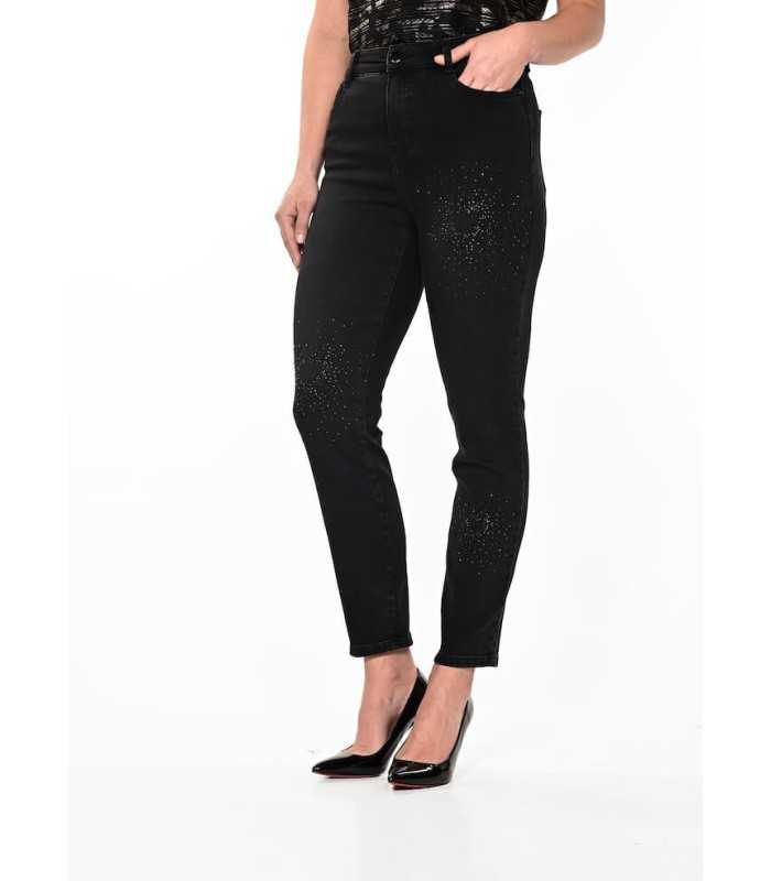 Pantalón Negro Cristales Frank Lyman