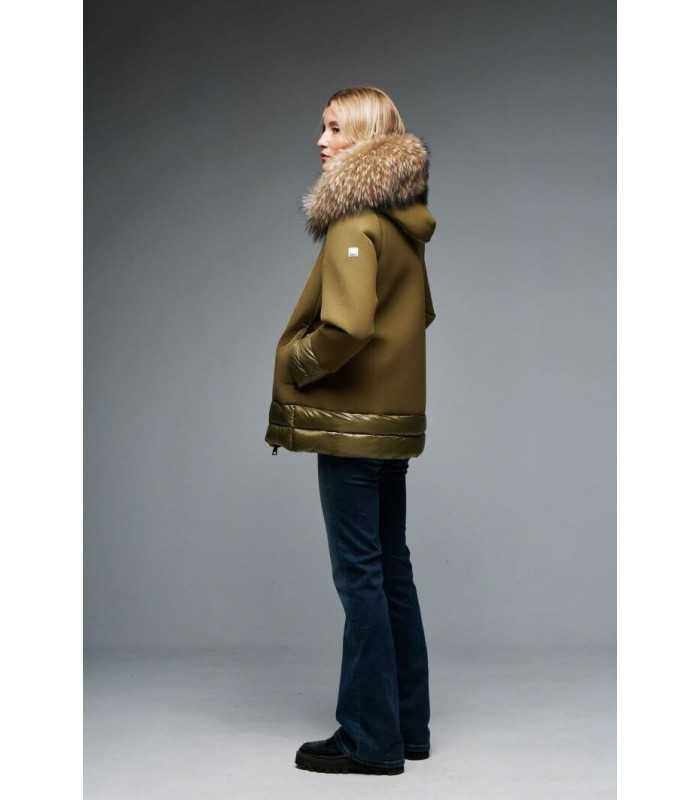 Parka Verde Oliva Donjaz Mujer