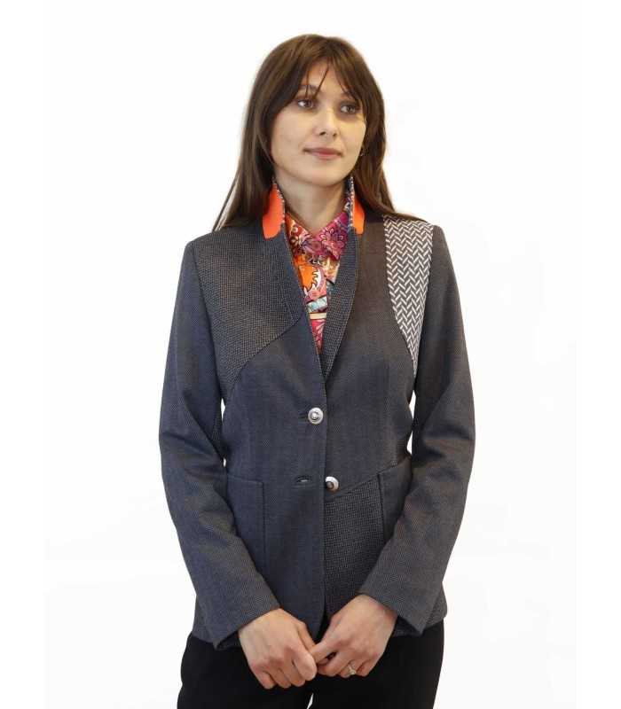 Chaqueta Americana Gris Milaches