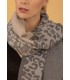 Bufanda Animal Print Anna Mora Mujer
