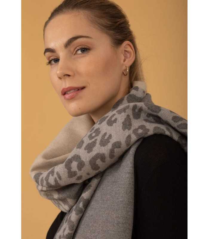 Bufanda Animal Print Anna Mora Mujer