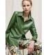 Camisa Polipiel Verde Civit Mujer