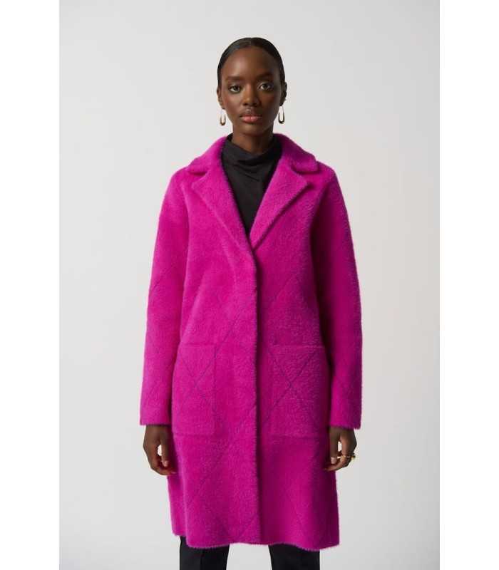 Abrigo Punto Fucsia Joseph Ribkoff Mujer