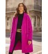 Abrigo Punto Fucsia Joseph Ribkoff Mujer