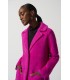 Abrigo Punto Fucsia Joseph Ribkoff Mujer