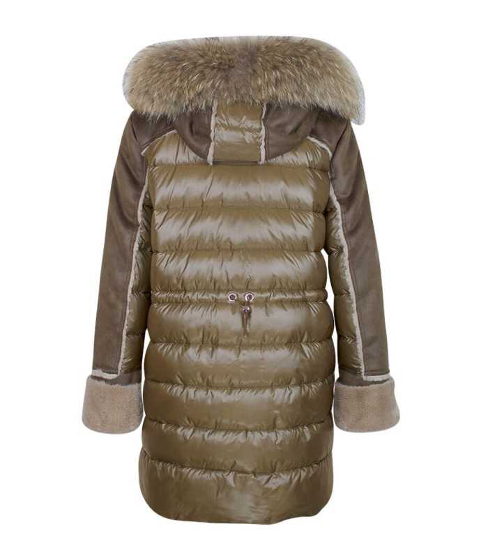 Parka Marrón Verdoso Donjaz Mujer