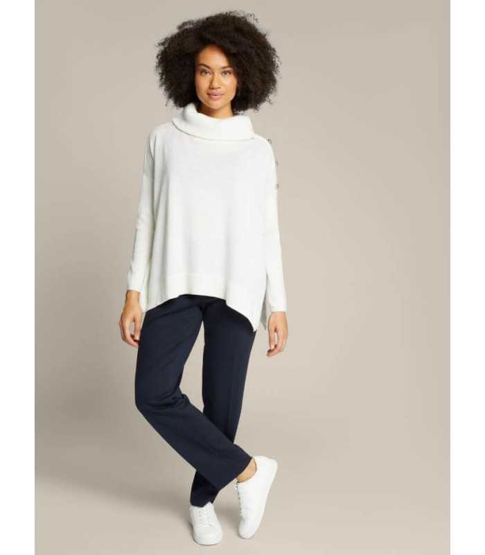 Suéter Amplio Blanco Elena Miro Mujer