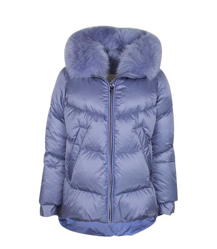 Parka Azul Acero Flo&Clo Mujer