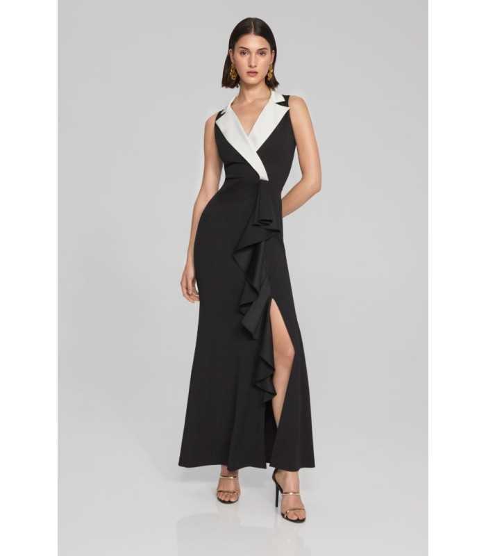 Vestido Largo Negro Joseph Ribkoff Mujer