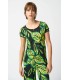 Top Estampado Hojas Joseph Ribkoff Mujer