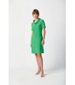 Vestido Punto Cordones Verde Joseph Ribkoff Mujer