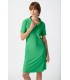 Vestido Punto Cordones Verde Joseph Ribkoff Mujer