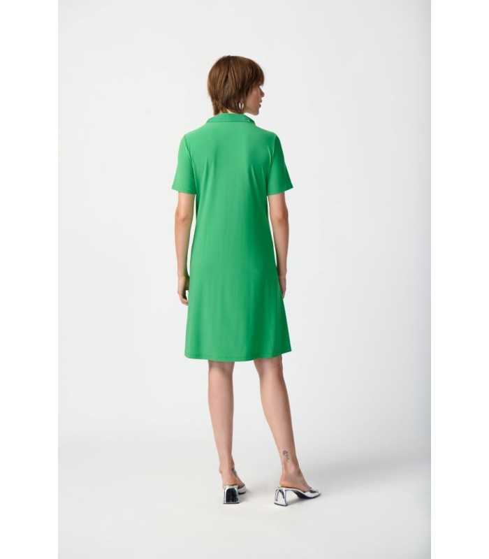 Vestido Punto Cordones Verde Joseph Ribkoff Mujer