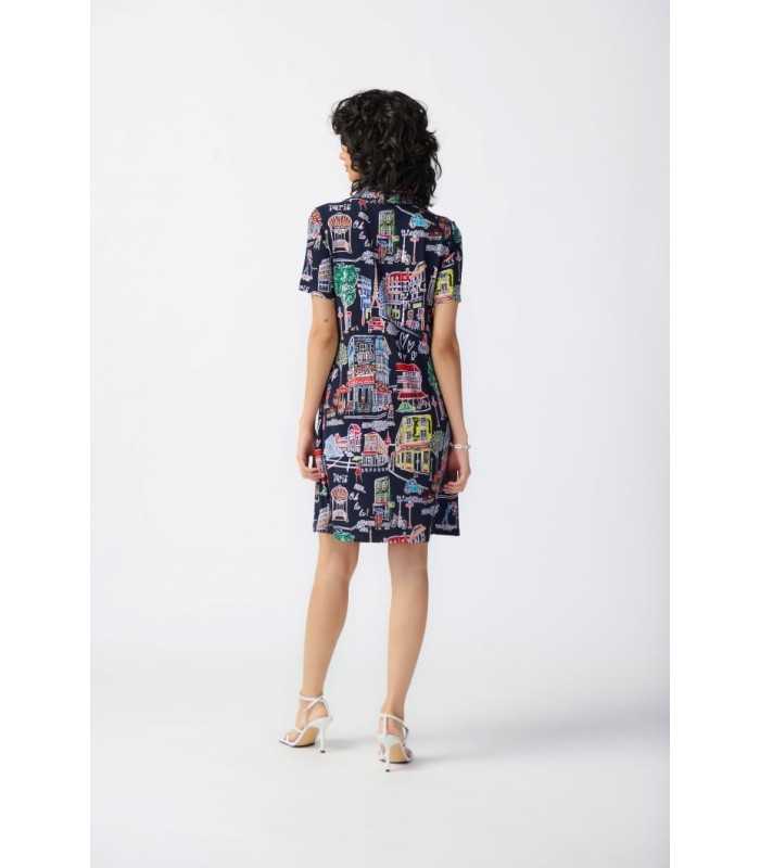 Vestido Estampado Paisaje Joseph Ribkoff Mujer