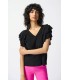 Top Punto Volantes Blanco Joseph Ribkoff Mujer