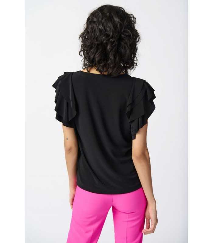 Top Punto Volantes Blanco Joseph Ribkoff Mujer